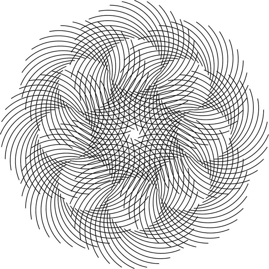 Giancarlo Tosoni – circular design exploration focusing on visual harmony and contrast.